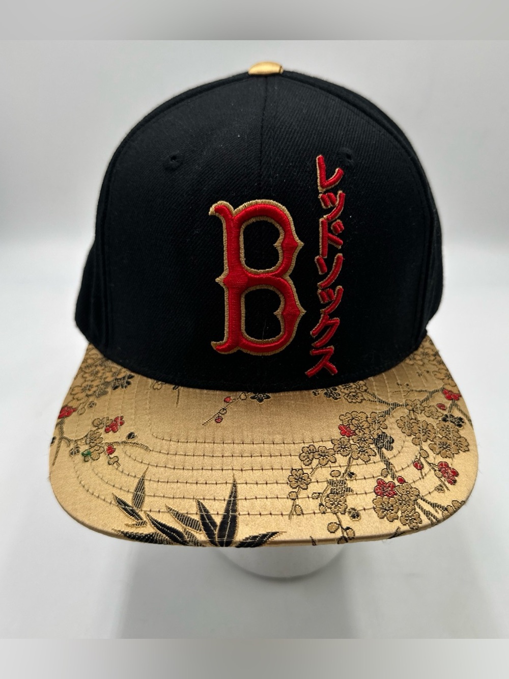 Boston Red Sox American Needle Cooperstown Japanese Floral Brim Adjustable Hat